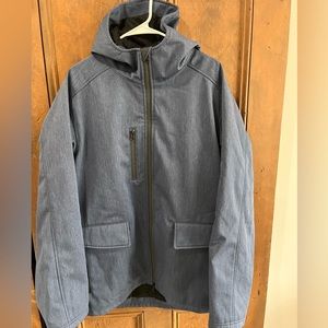 NWOT MENS TILLEY WINDBREAKER  HOODED JACKET